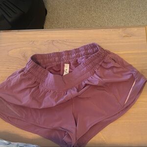 lululemon athletica Purple Athletic Shorts